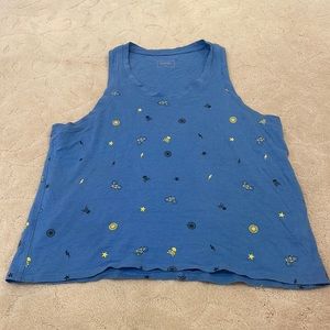 Soulcycle Blue Tank